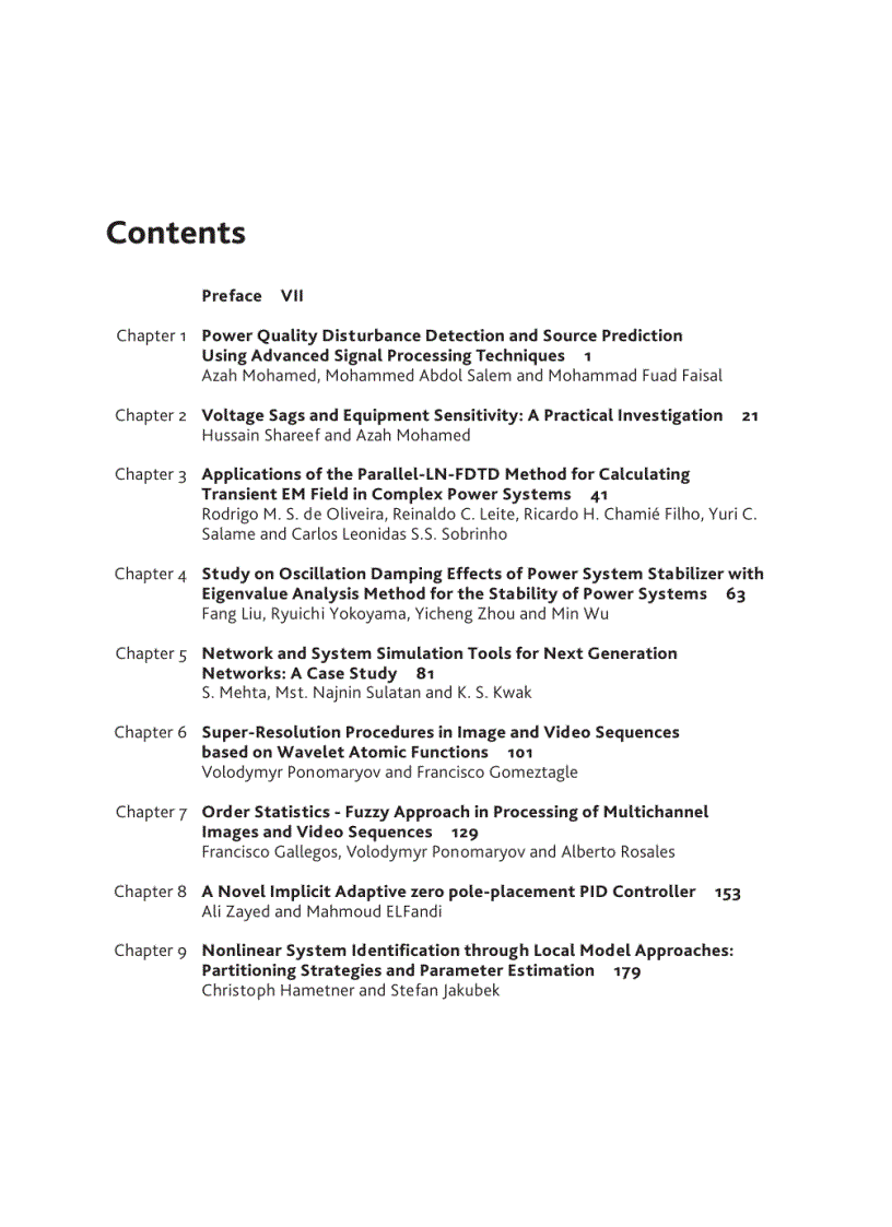 image for page Modelling Simulation and Identification