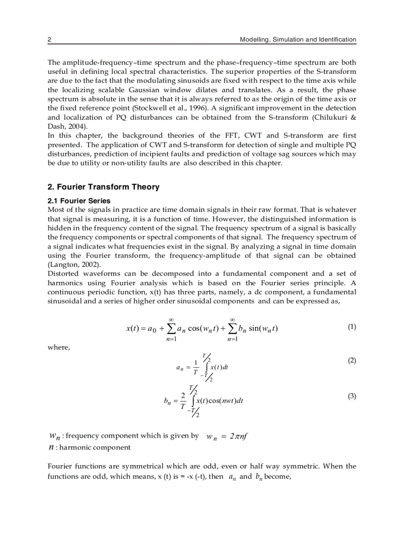 image for page Modelling Simulation and Identification