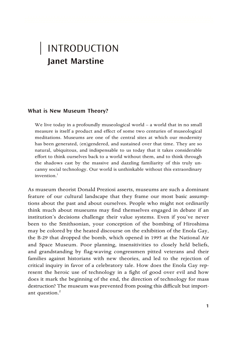 image for page New Museum Theory and Practice An Introduction