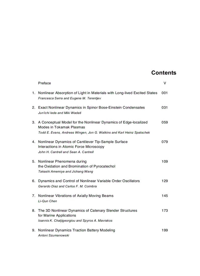 image for page Nonlinear Dynamics