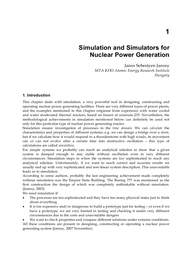 image for page Nuclear Power System Simulations and Operation