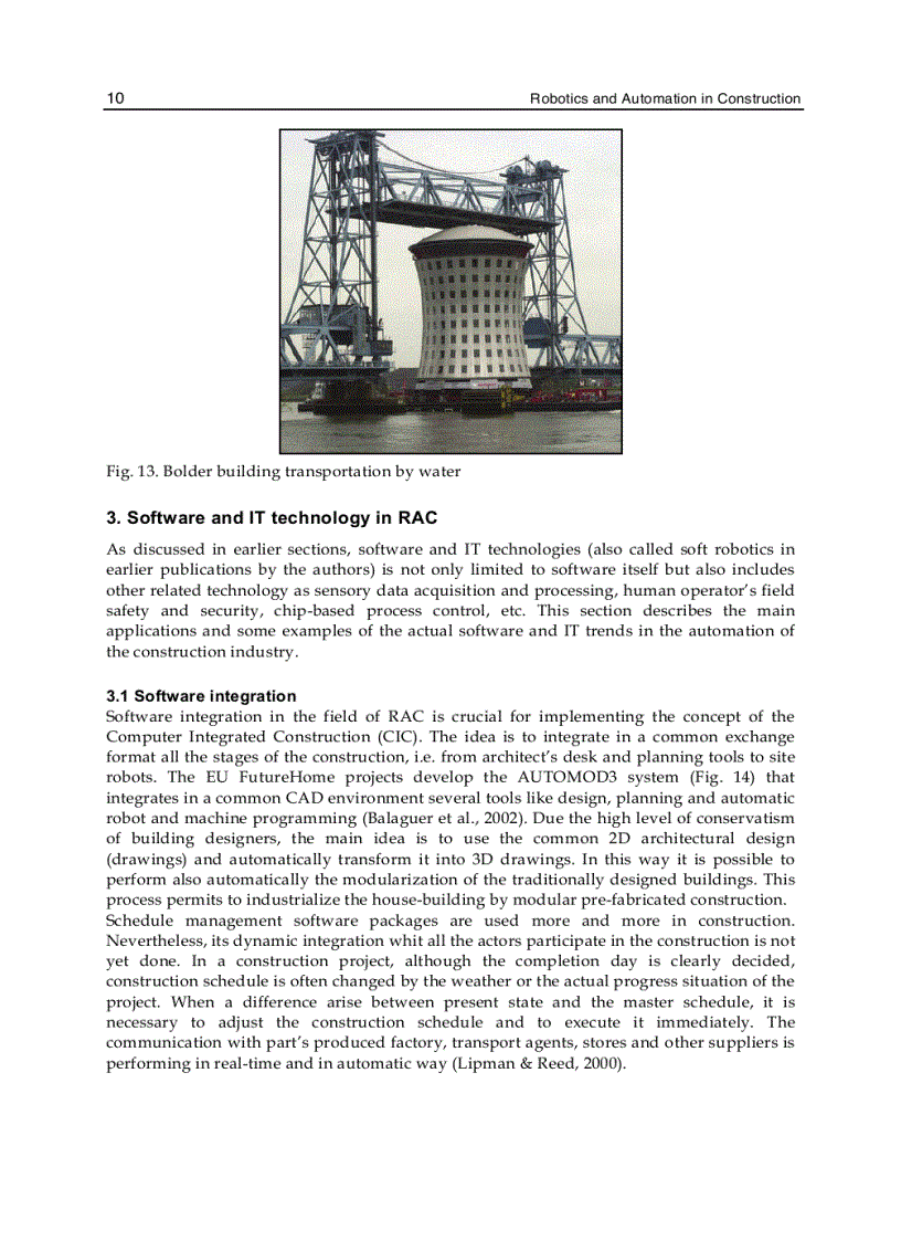 image for page Robotics and Automation in Construction 1