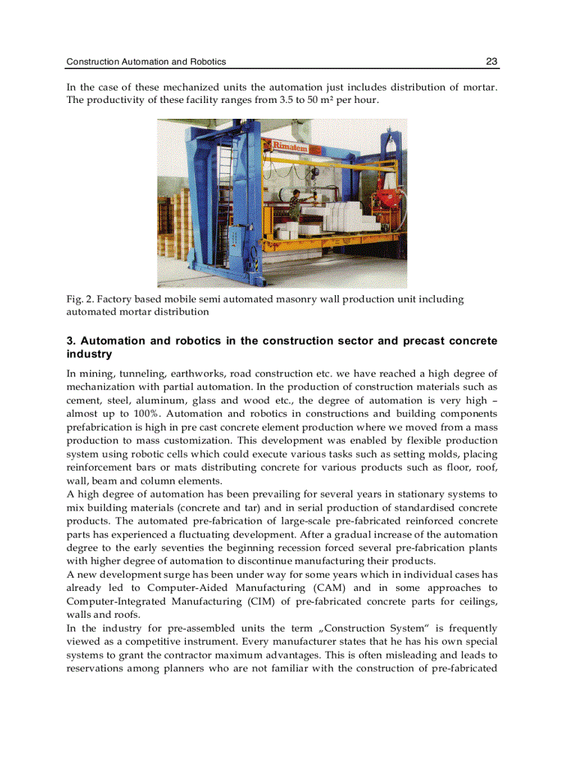 image for page Robotics and Automation in Construction 1