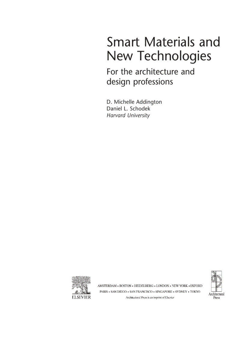 image for page Smart Materials and New Technologies