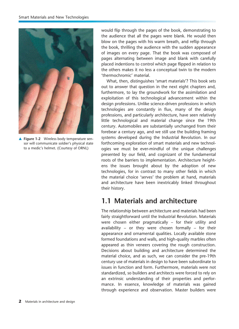 image for page Smart Materials and New Technologies