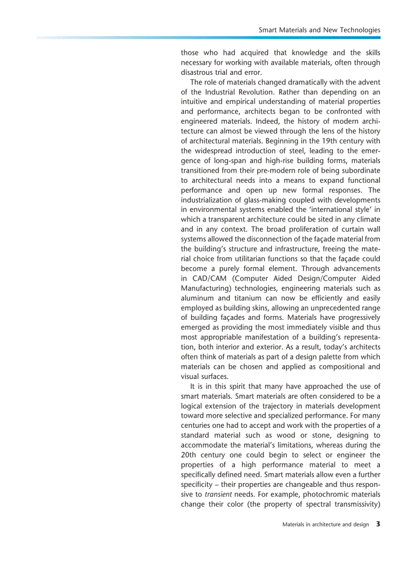 image for page Smart Materials and New Technologies