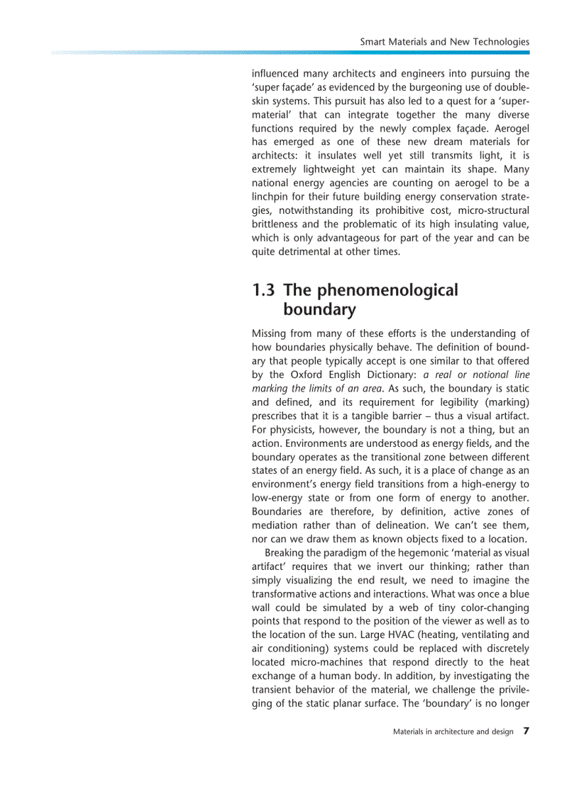 image for page Smart Materials and New Technologies