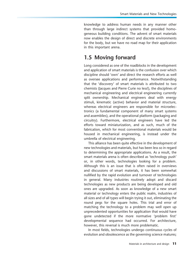 image for page Smart Materials and New Technologies