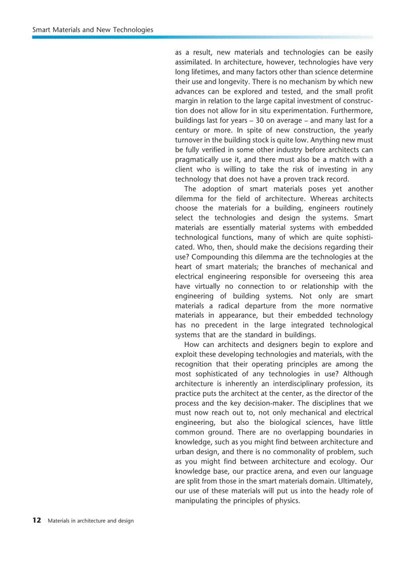 image for page Smart Materials and New Technologies