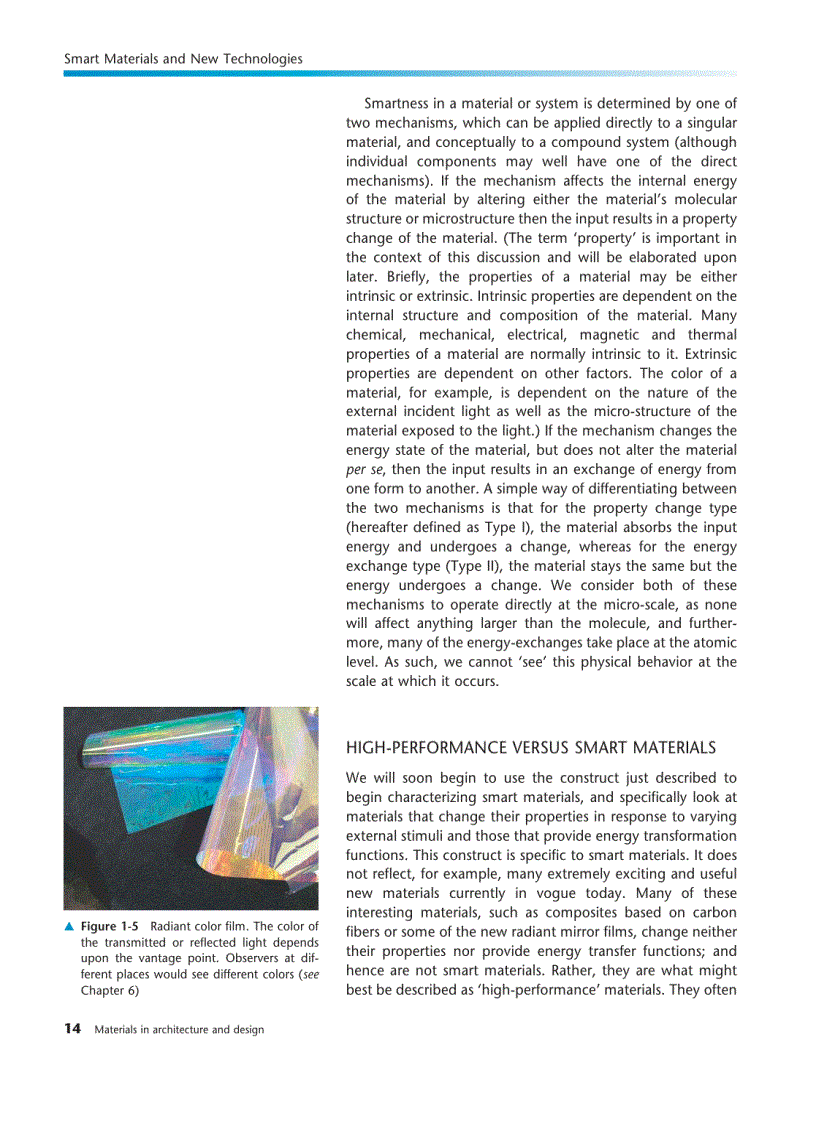 image for page Smart Materials and New Technologies