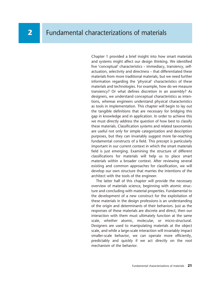 image for page Smart Materials and New Technologies