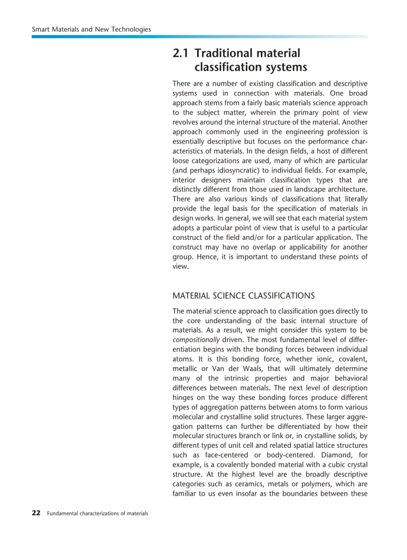 image for page Smart Materials and New Technologies