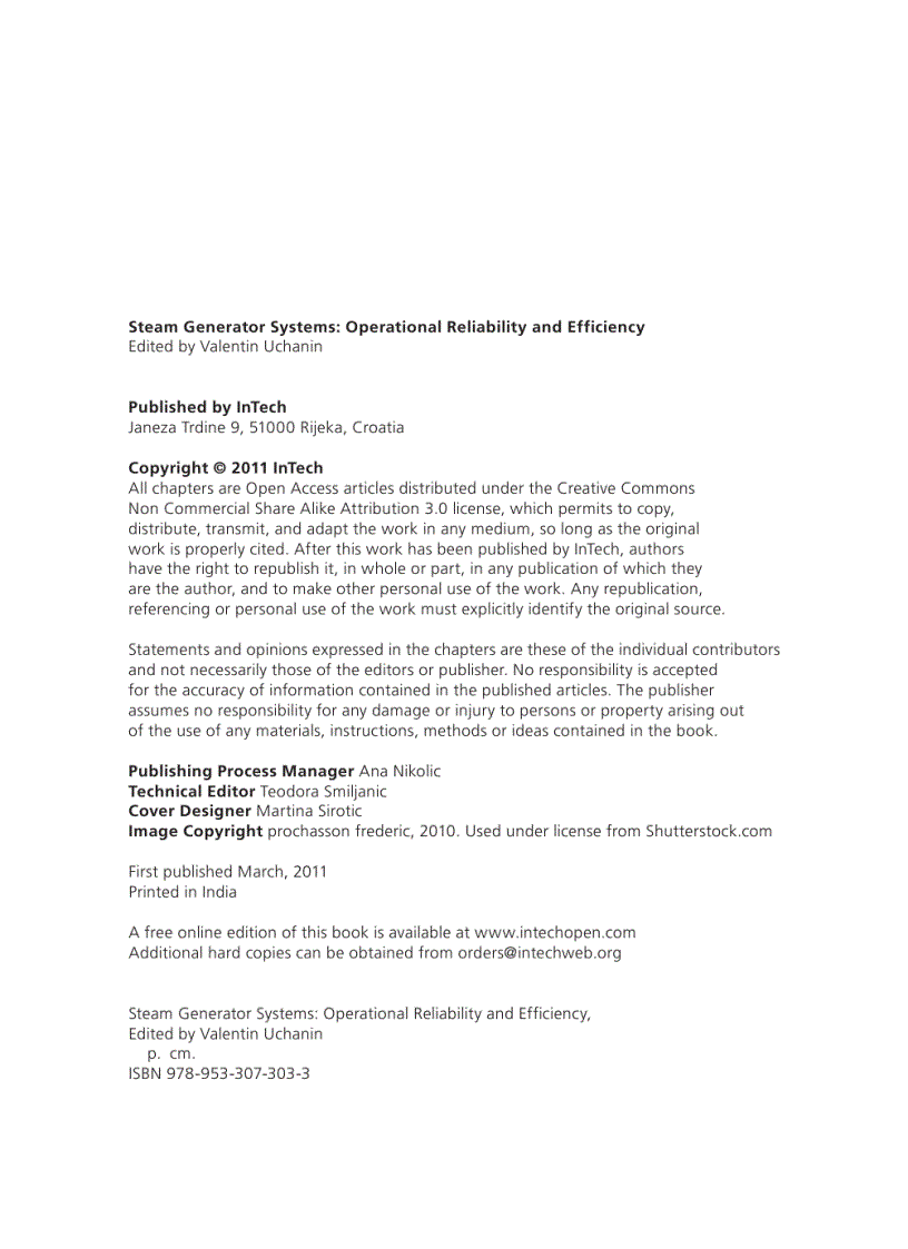 image for page Steam Generator Systems Operational Reliability and Efficiency