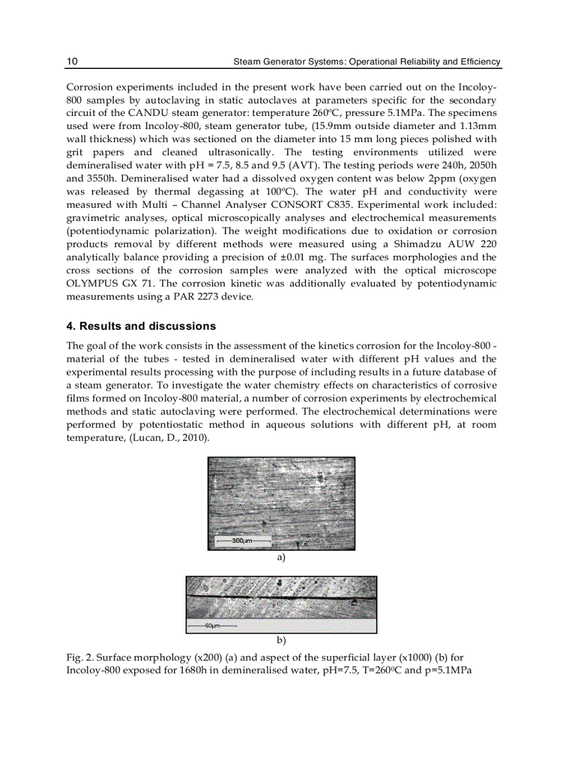 image for page Steam Generator Systems Operational Reliability and Efficiency