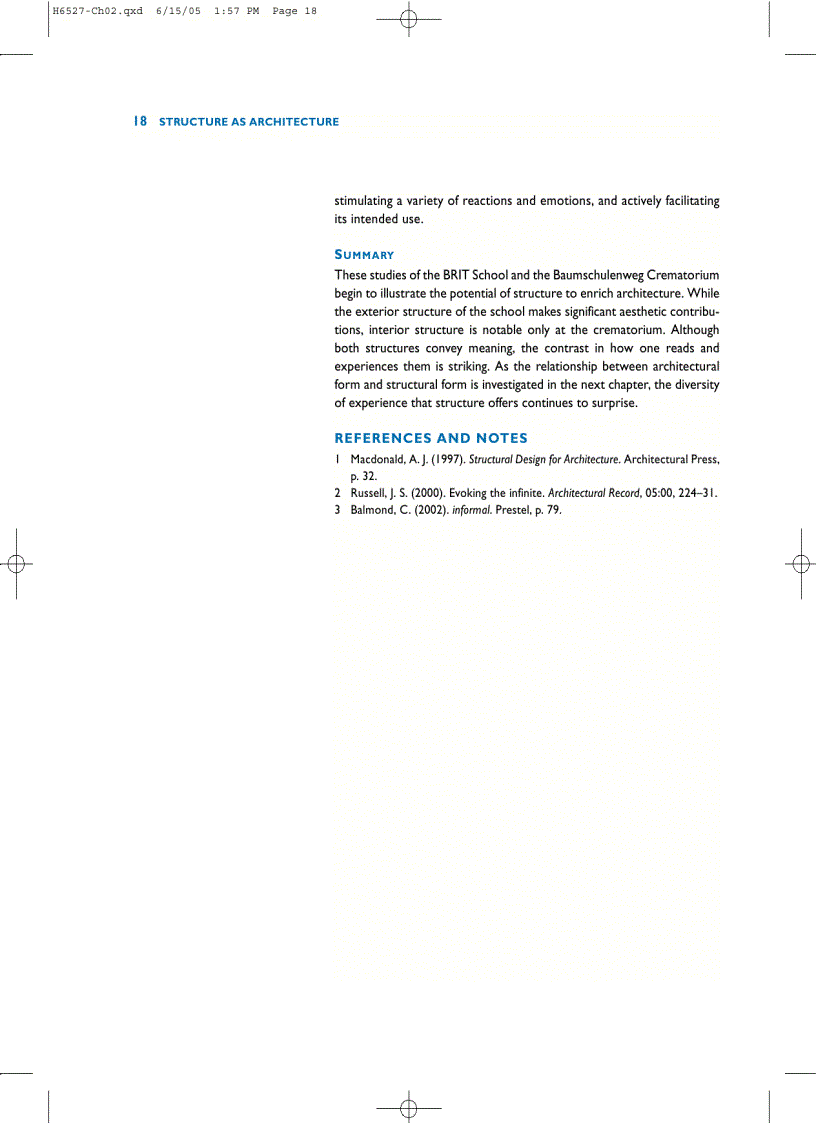image for page Structure as Architecture