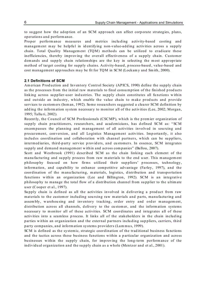 image for page Supply Chain Management Applications and Simulations