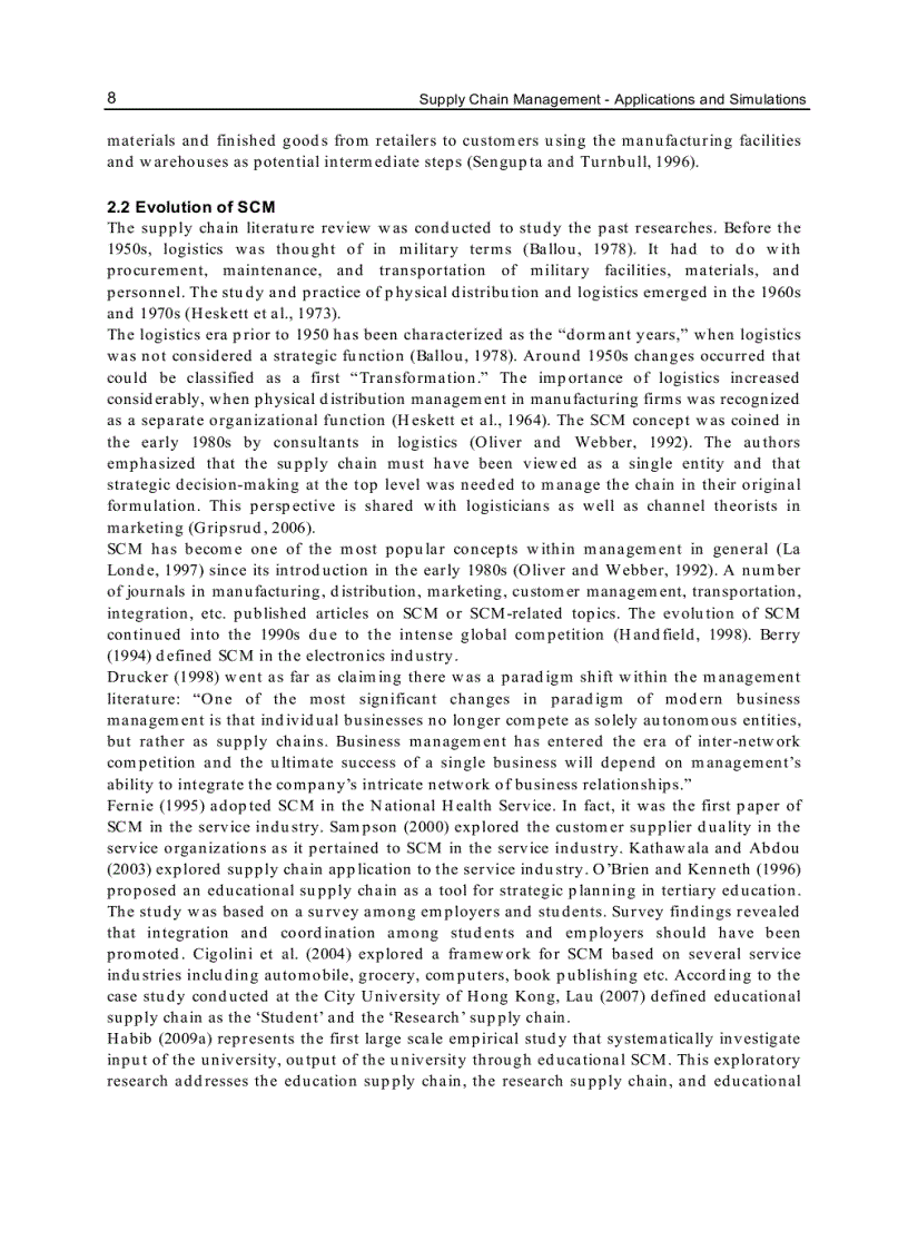 image for page Supply Chain Management Applications and Simulations