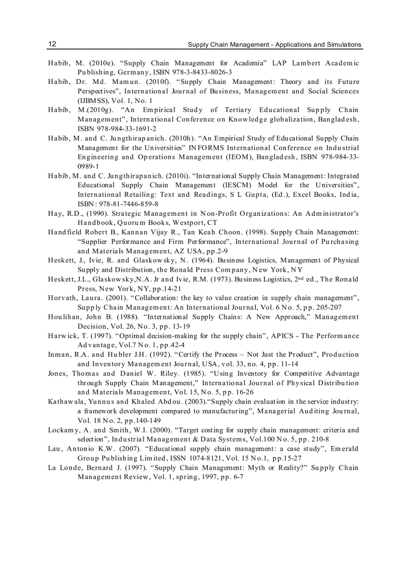 image for page Supply Chain Management Applications and Simulations