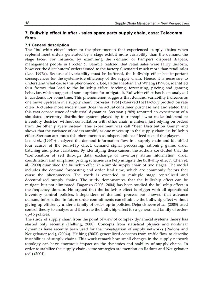 image for page Supply Chain Management New Perspectives