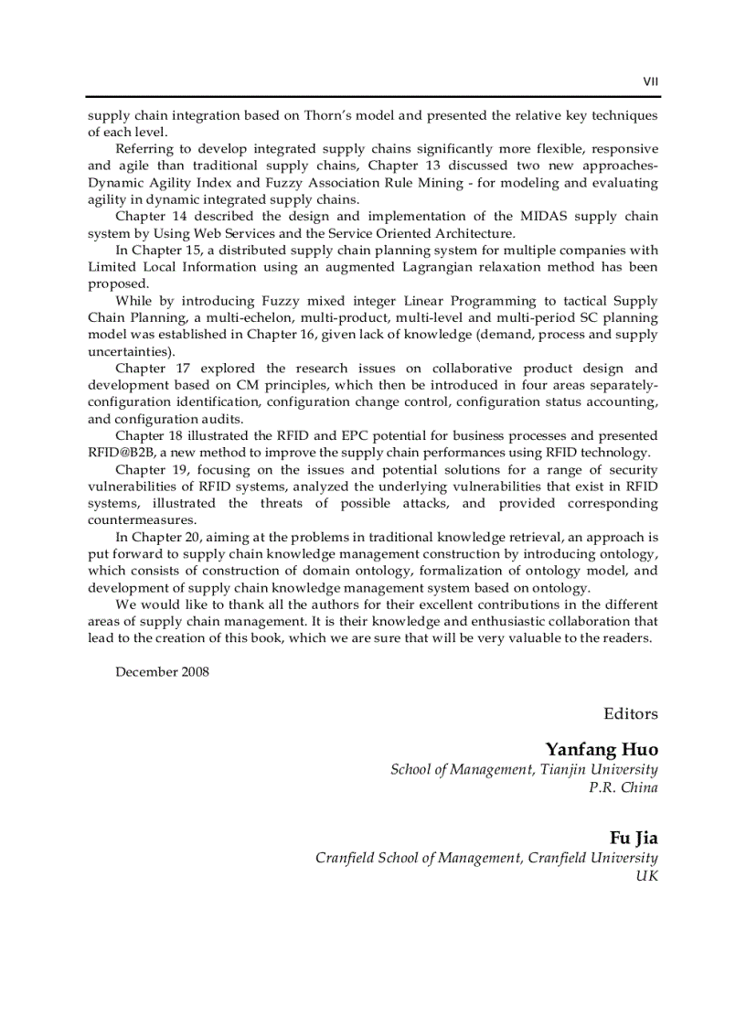 image for page Supply Chain the Way to Flat Organisation