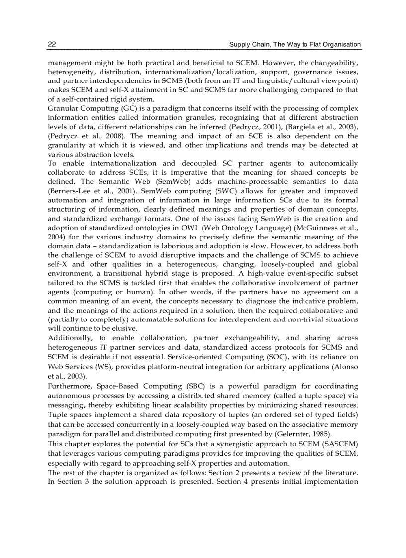 image for page Supply Chain the Way to Flat Organisation