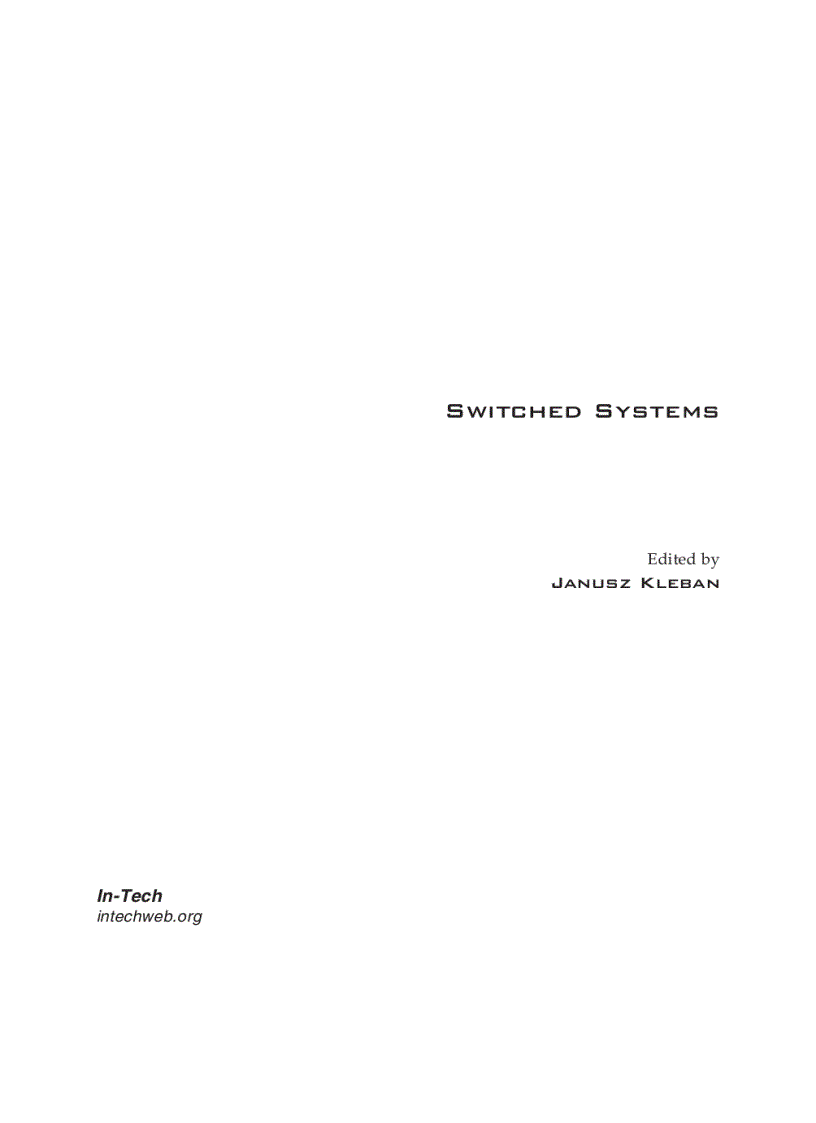 image for page Switched Systems 1