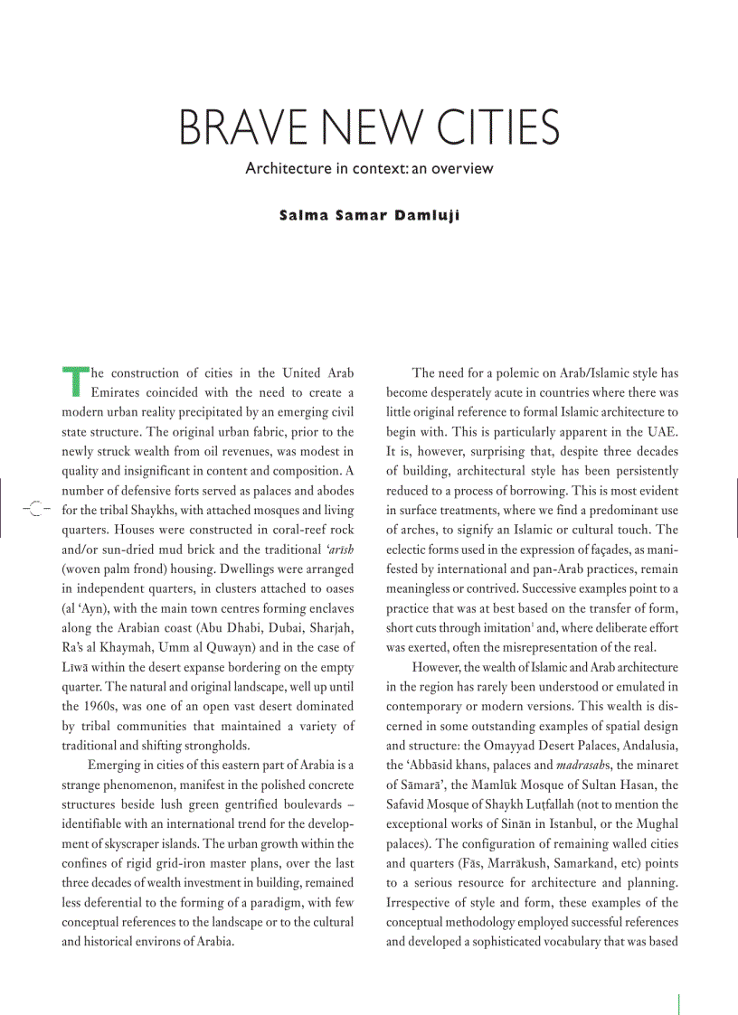 image for page The Architecture of the United Arab Emirates