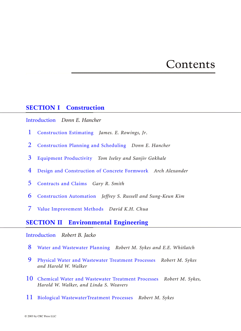 image for page The Civil Engineering Handbook 2nd Edition