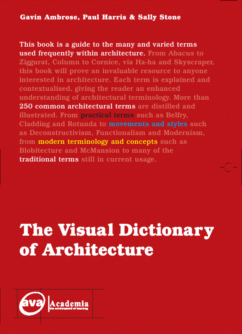 image for page The Visual Dictionary of Architecture