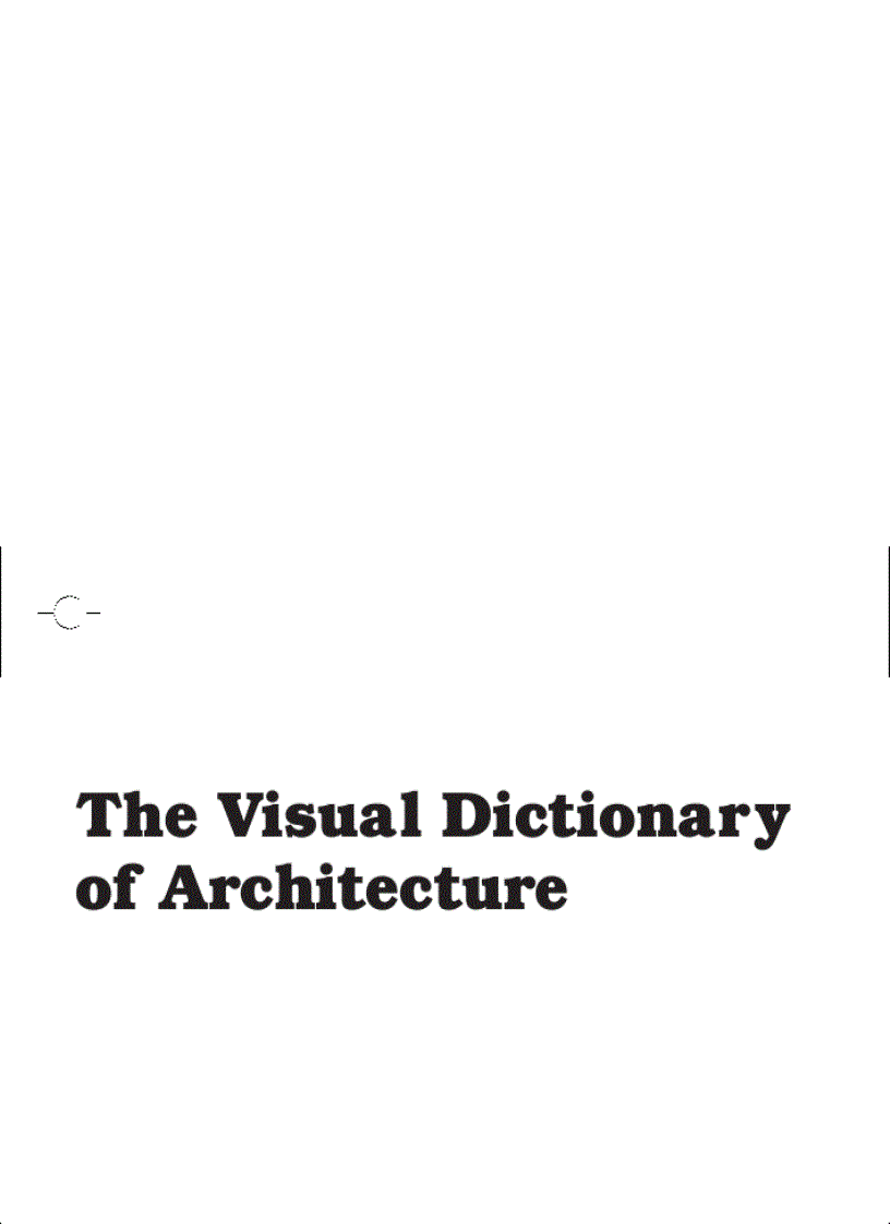 image for page The Visual Dictionary of Architecture