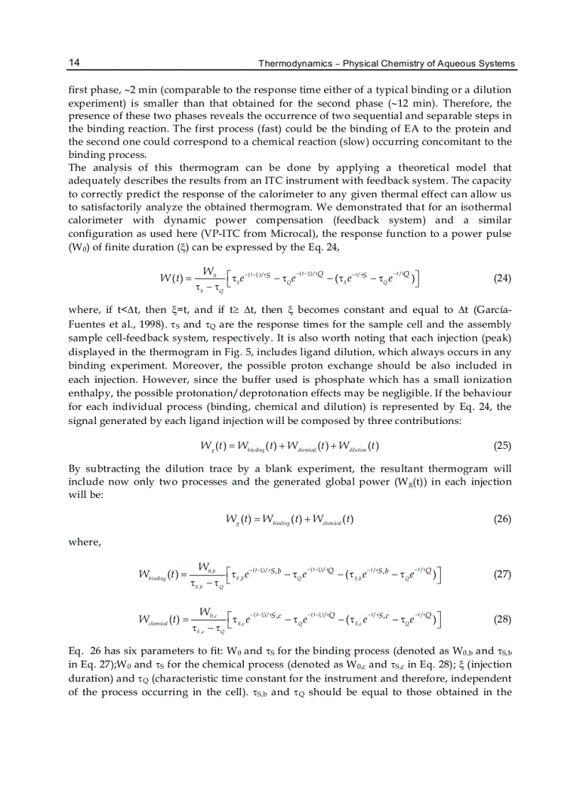 image for page Thermodynamics Physical Chemistry of Aqueous Systems