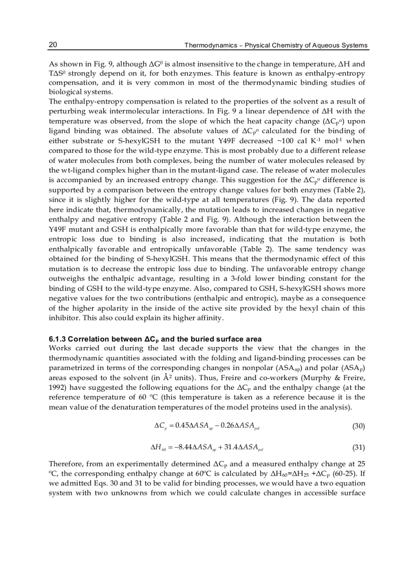image for page Thermodynamics Physical Chemistry of Aqueous Systems