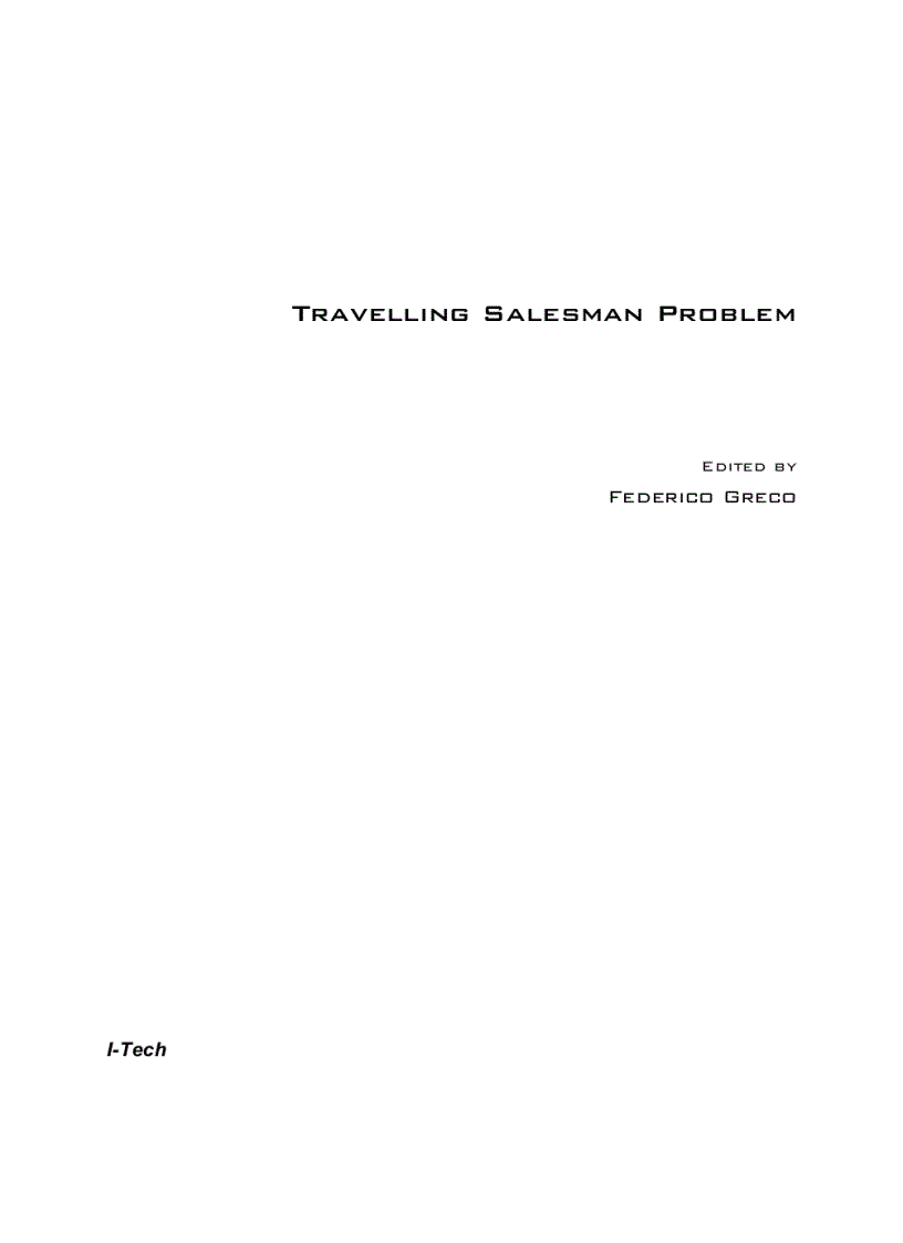 image for page Traveling Salesman Problem