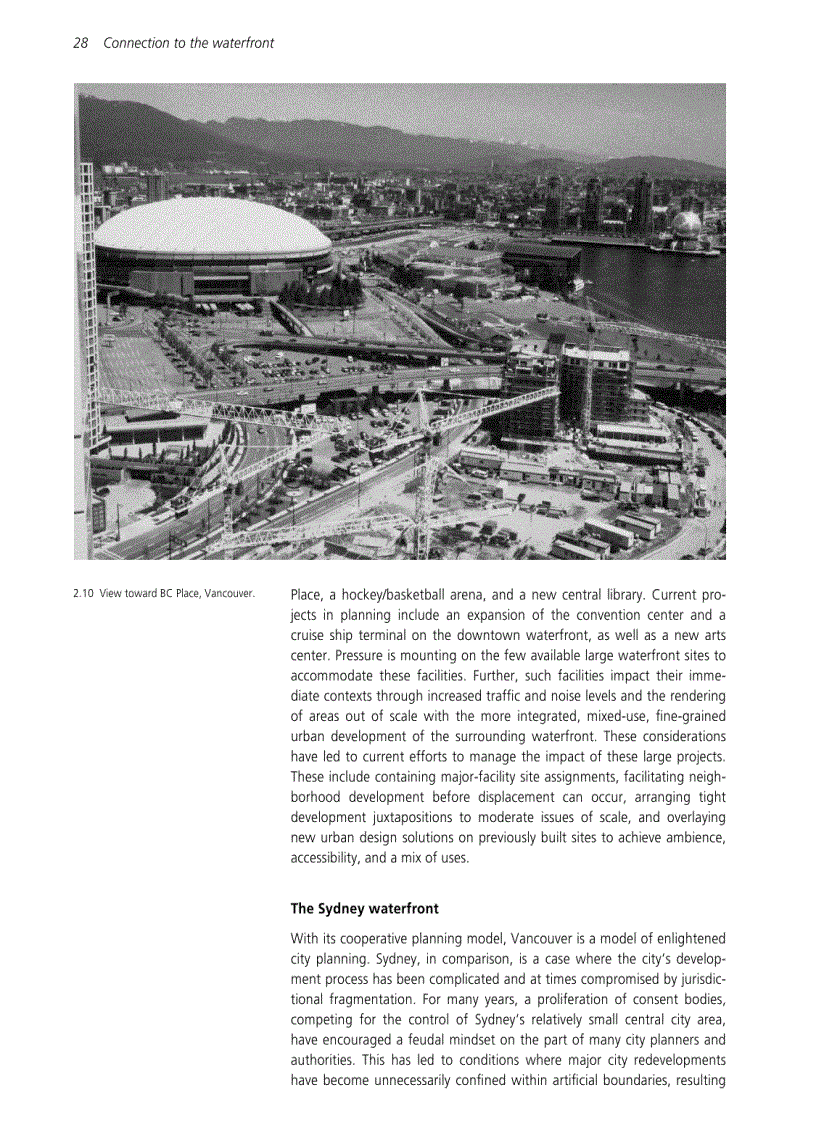 image for page Waterfronts in Post Industrial Cities