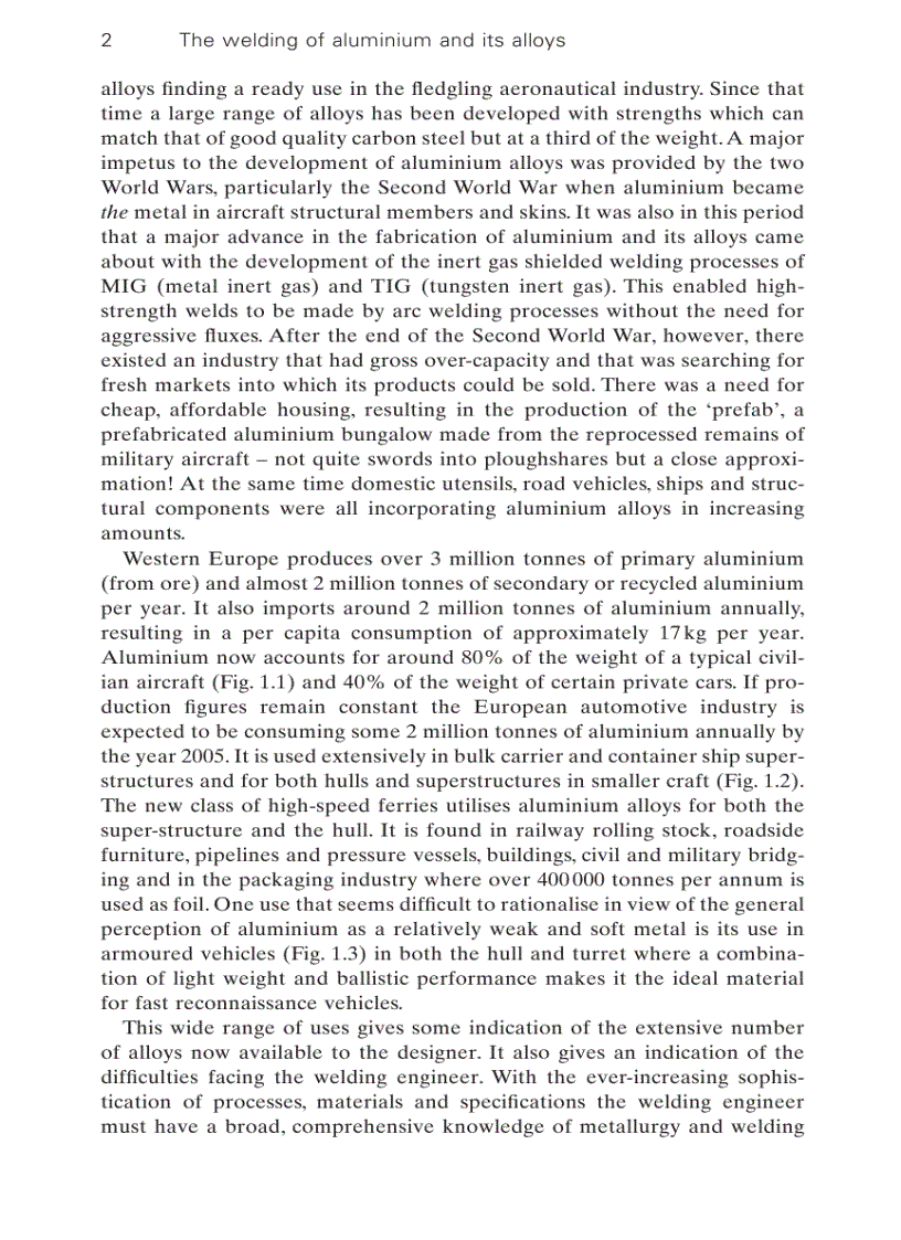 image for page Welding of Aluminium and Its Alloys