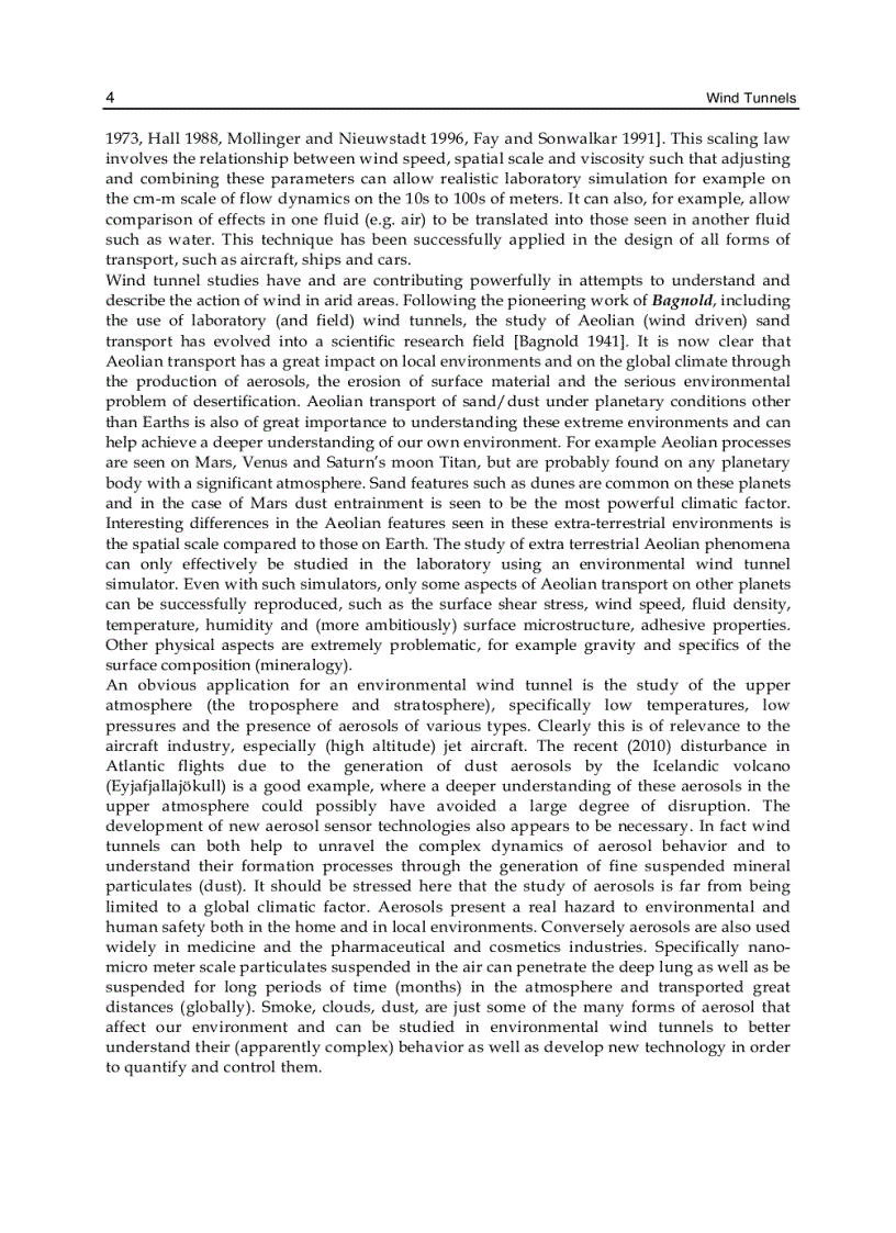 image for page Wind Tunnels