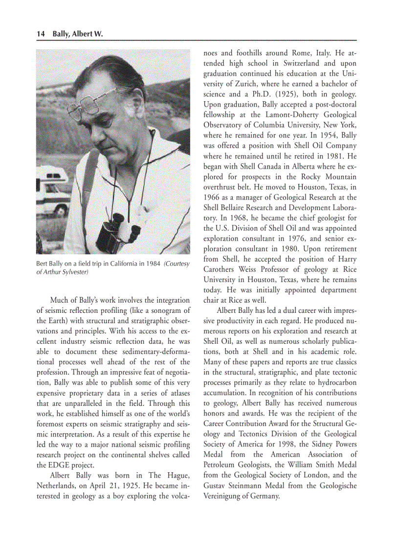 image for page A to Z of Earth Scientists