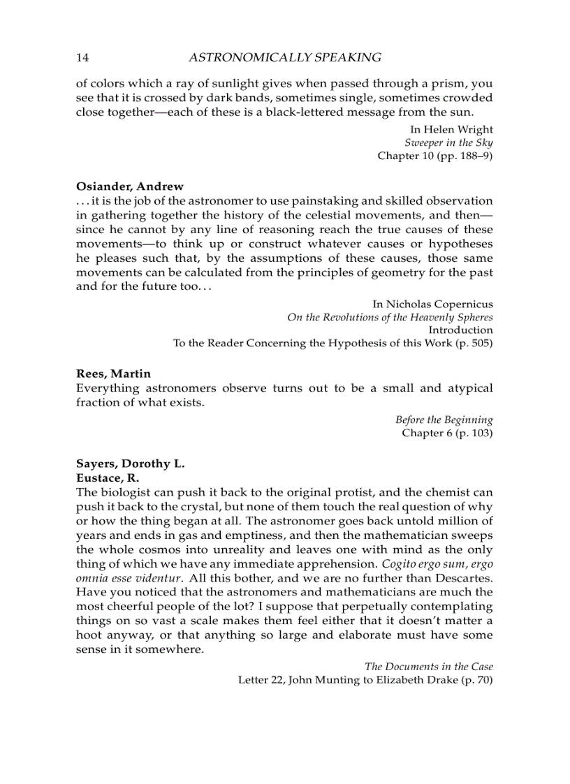 image for page Astronomically Speaking 1st Edition