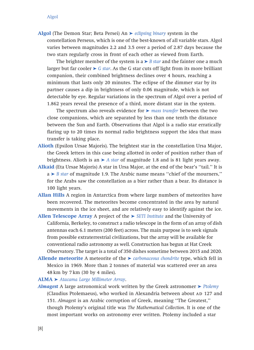 image for page Cambridge Illustrated Dictionary of Astronomy