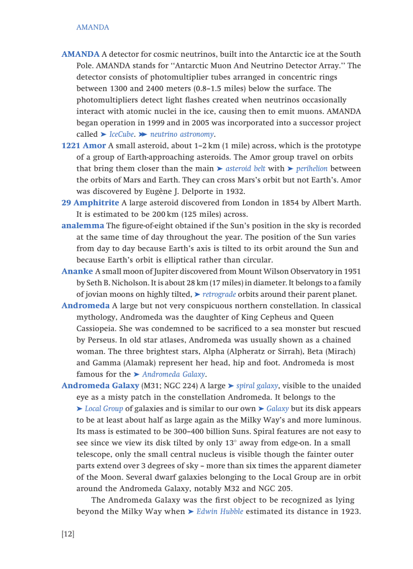 image for page Cambridge Illustrated Dictionary of Astronomy