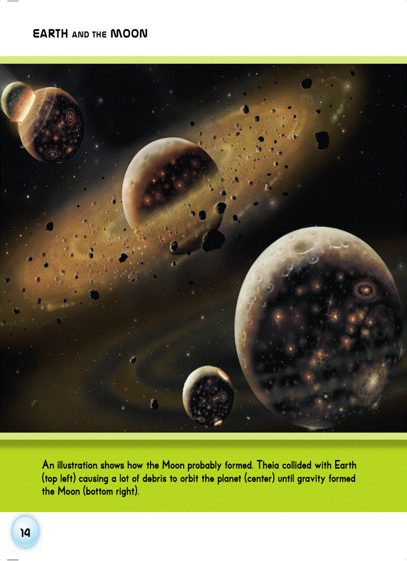 image for page Earth and the Moon Space