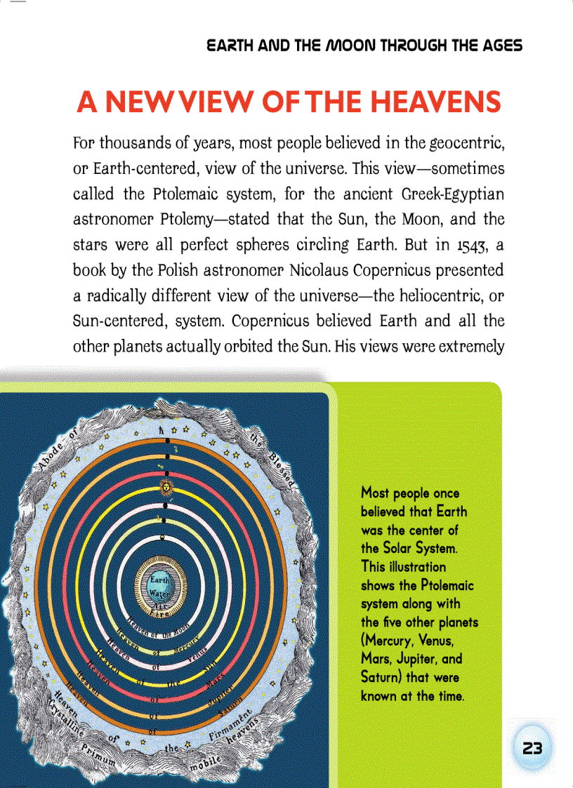 image for page Earth and the Moon Space