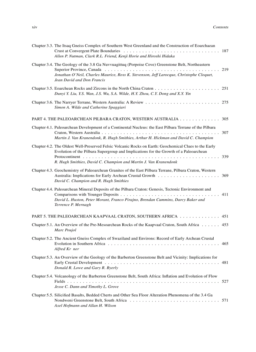 image for page Earth s Oldest Rocks Vol 15