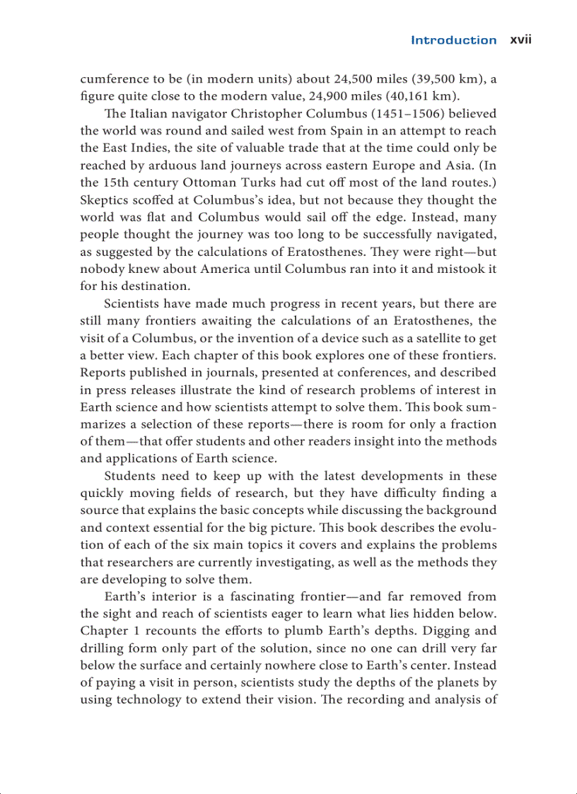 image for page Earth Sciences Notable Research and Discoveries