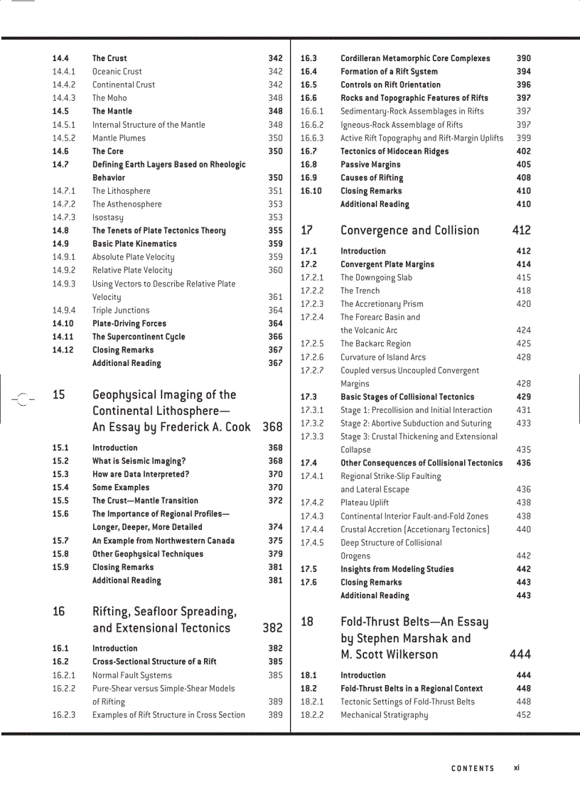 image for page Earth Structure