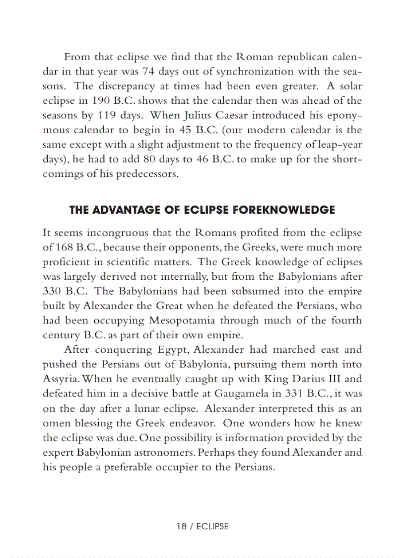 image for page Eclipse The Celestial Phenomenon That Changed the Course of History