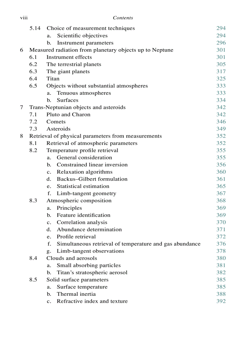 image for page Exploration of the Solar System by Infrared Remote Sensing