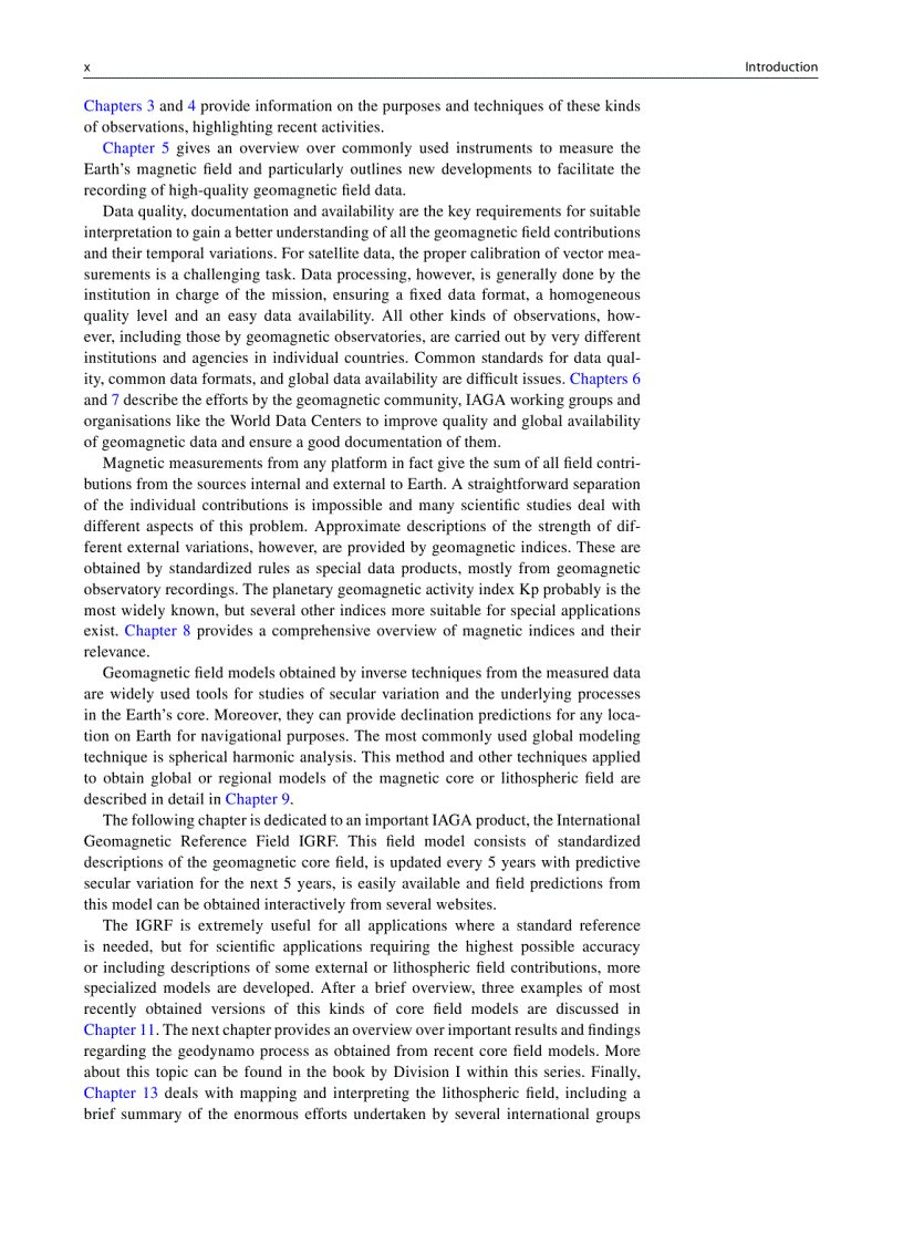 image for page Geomagnetic Observations and Models