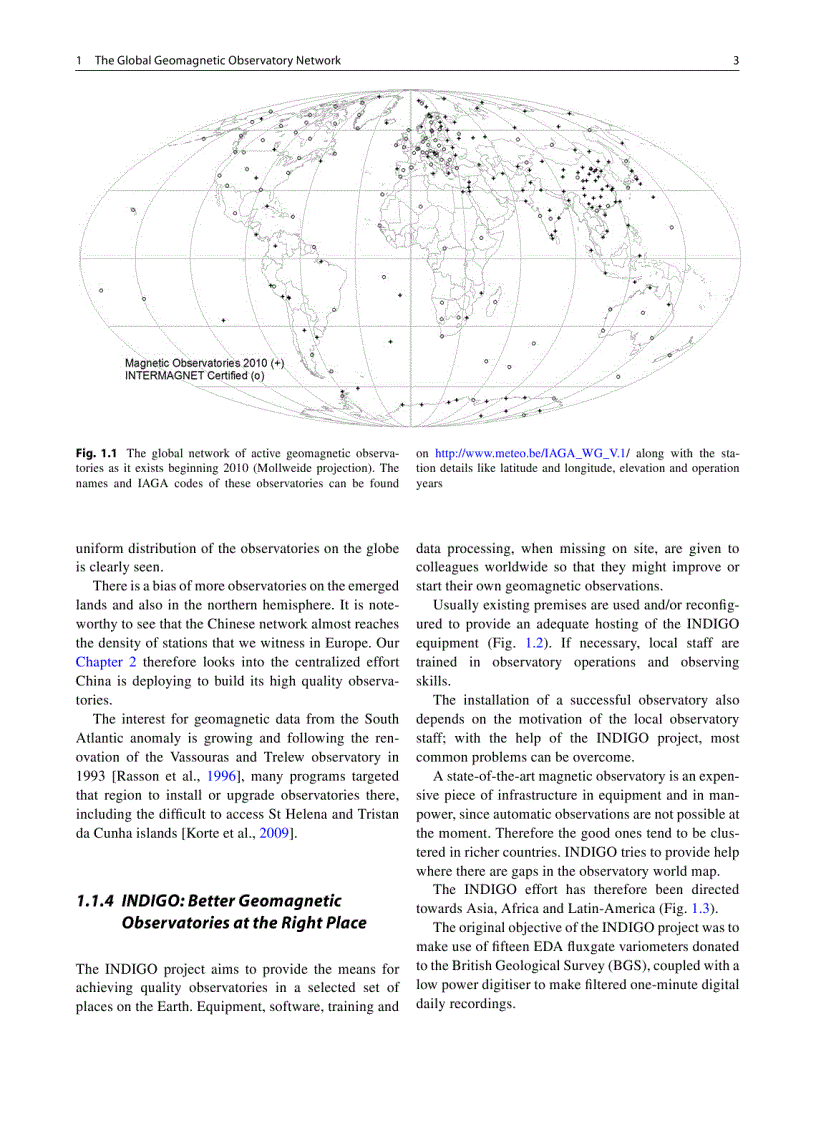 image for page Geomagnetic Observations and Models