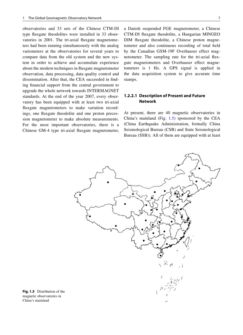 image for page Geomagnetic Observations and Models